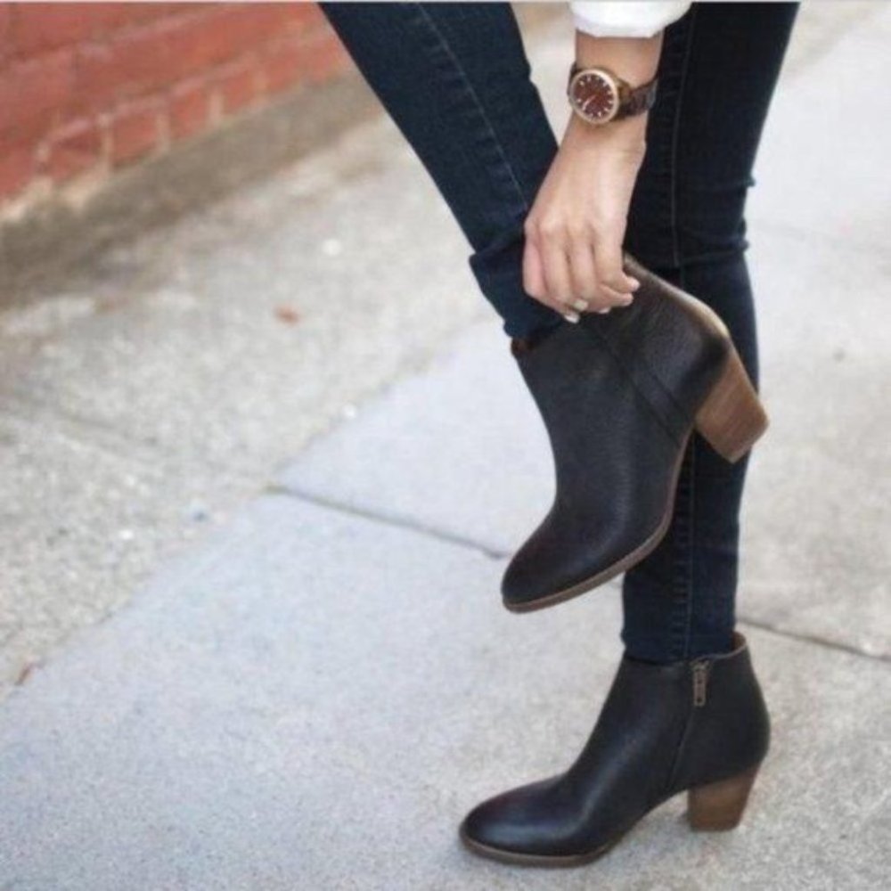 Madewell Black Ankle Boots